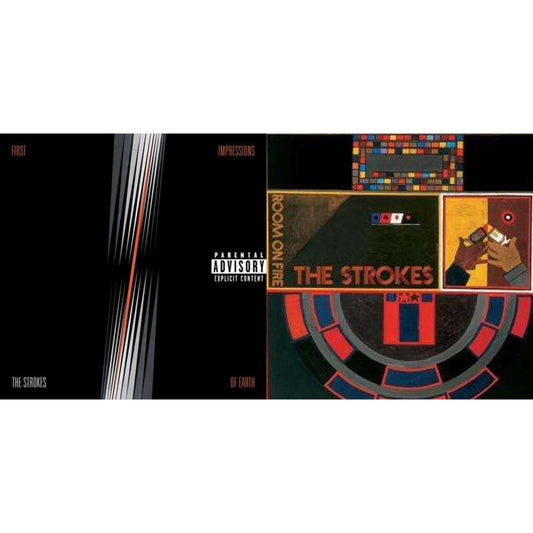 Strokes - Room On Fire & First Impressions Of Earth - LP Vinyl Bundle