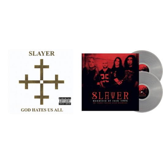 Slayer - God Hates Us All & Monsters Of Rock 1994 (2LP/140G/Clear Vinyl)