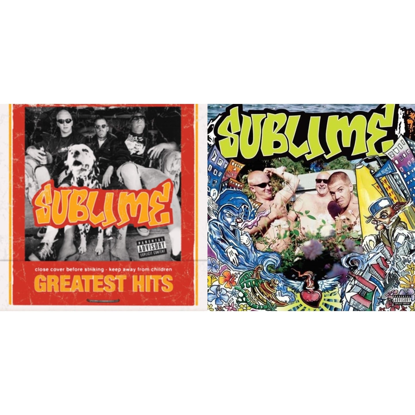 Sublime - Second Hand Smoke & Greatest Hits (X) - LP Vinyl Bundle