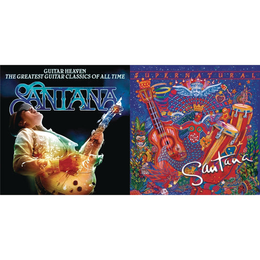 Santana - Supernatural & Guitar Heaven: Greatest Guitar Classics Of All Time - CD Bundle
