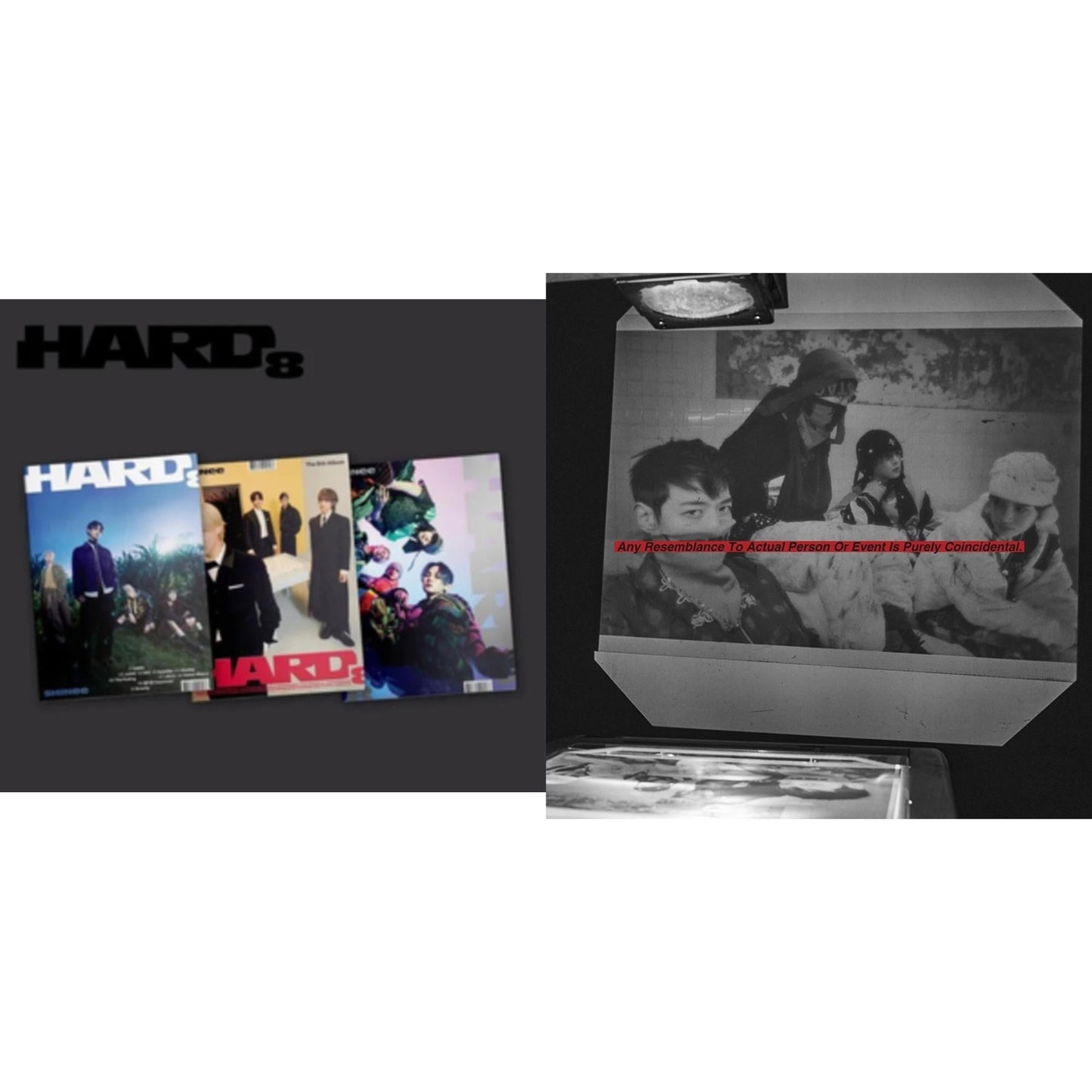 Shinee - Hard Vol.8 (Photo Book Ver.) & Don’T Call Me (Photobook Ver.) - CD Bundle