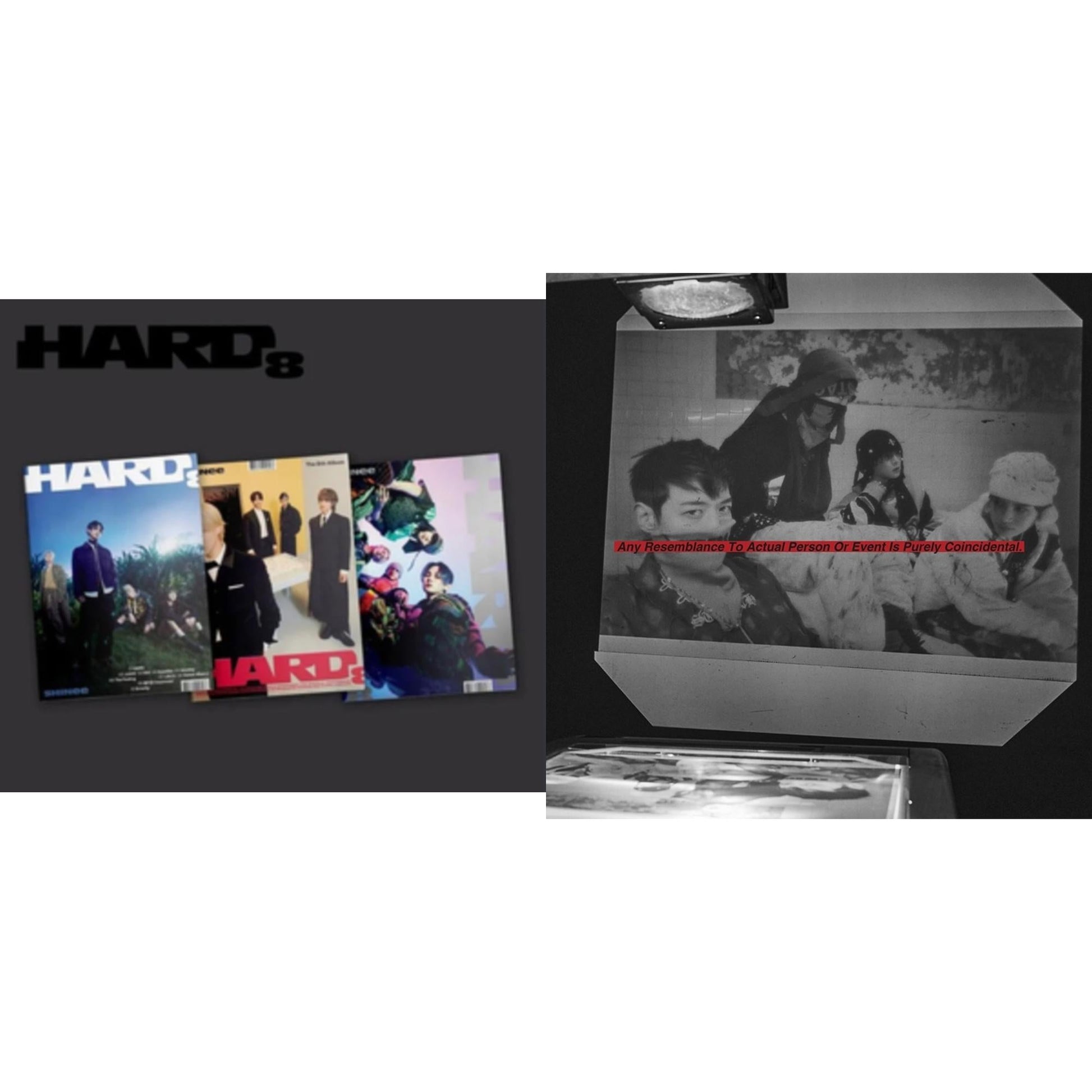 Shinee - Hard Vol.8 (Photo Book Ver.) & Don’T Call Me (Photobook Ver.) - CD Bundle