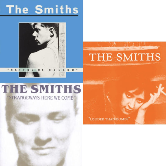 Smiths - Louder Than Bombs (180G/Remastered) & Strangeways, Here We Come & Hatful Of Hollow - LP Vinyl Bundle
