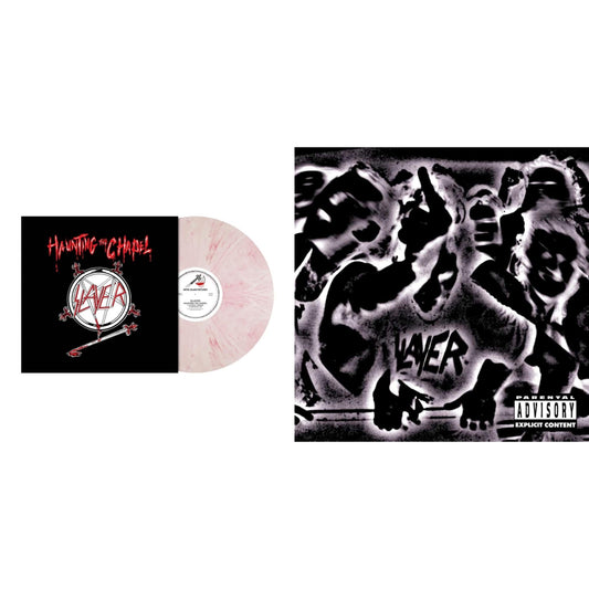 Slayer - Haunting The Chapel (Red & White Marbled LP Vinyl) & Undisputed Attitude