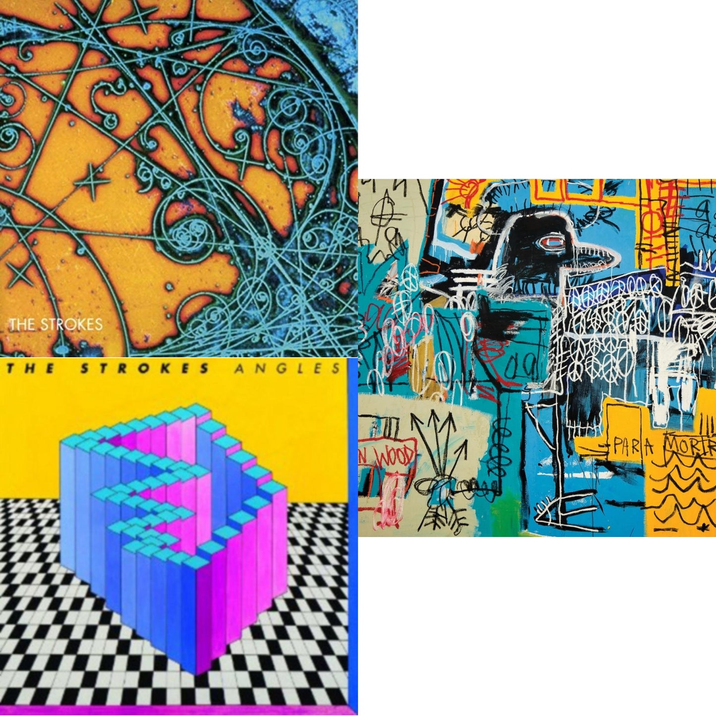 Strokes - Is This It & New Abnormal (180G/Clear Apet Slipcase/Dl Insert) & Angles (Gatefold) - LP Vinyl Bundle