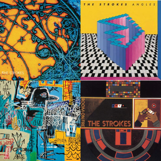Strokes - Is This It & Angles & New Abnormal (Jewel Case/Clear Aprt O-Card With Print) & Room On Fire - CD Bundle