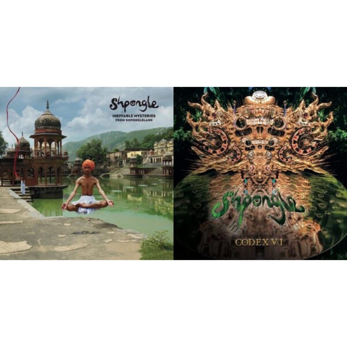 Shpongle - Ineffable Mysteries From Shpongleland (3LP) & Codex Vi (3LP)