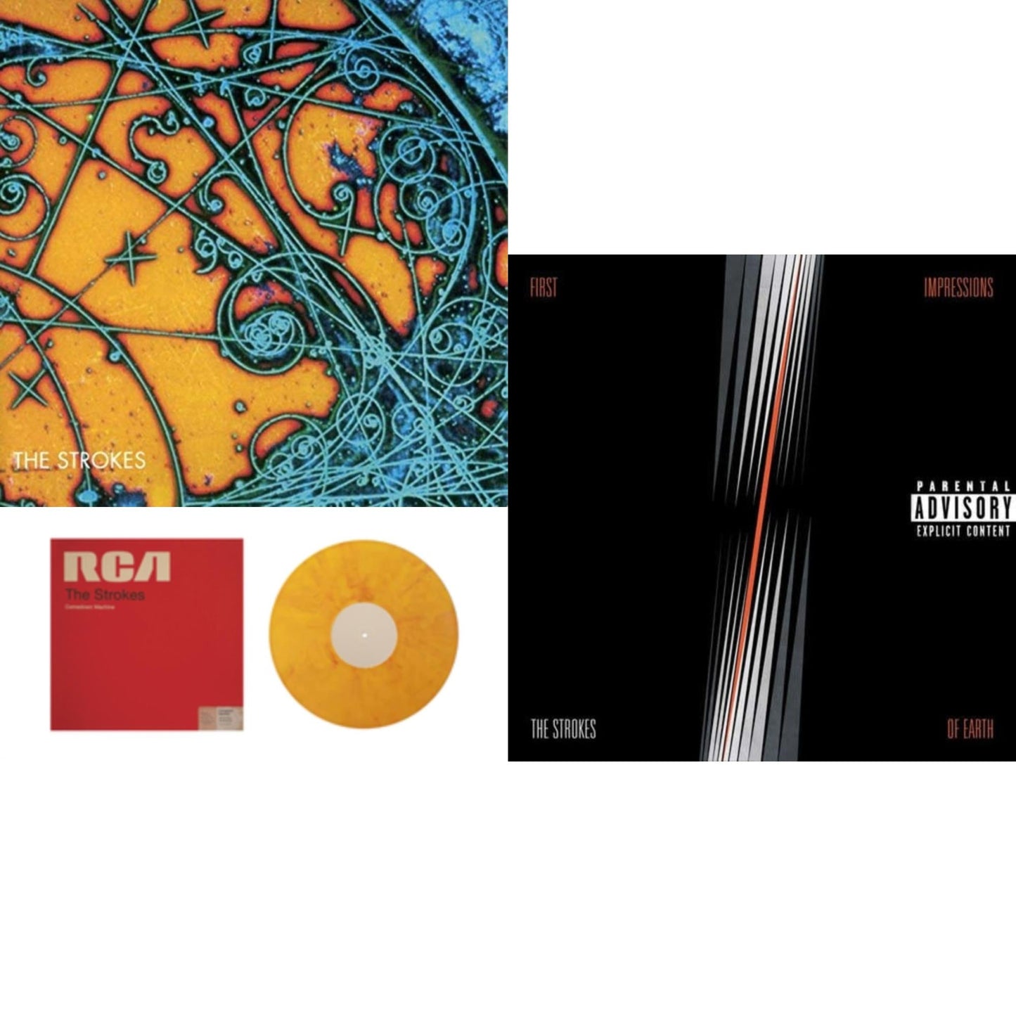 Strokes - Is This It & Comedown Machine (Coloured LP Vinyl) & First Impressions Of Earth