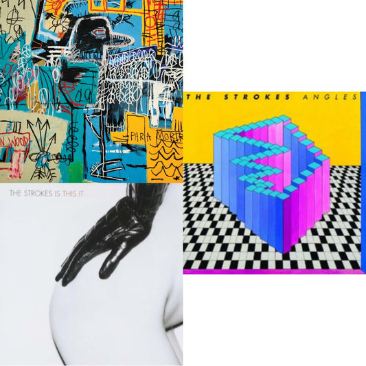 Strokes - New Abnormal (180G/Clear Apet Slipcase/Dl Insert) & Is This It & Angles (Gatefold) - LP Vinyl Bundle