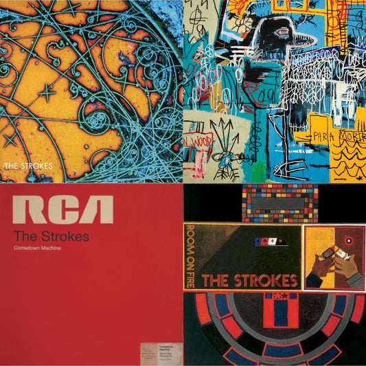 Strokes - Is This It & New Abnormal (180G/Clear Apet Slipcase/Dl Insert) & Room On Fire & Comedown Machine - LP Vinyl Bundle