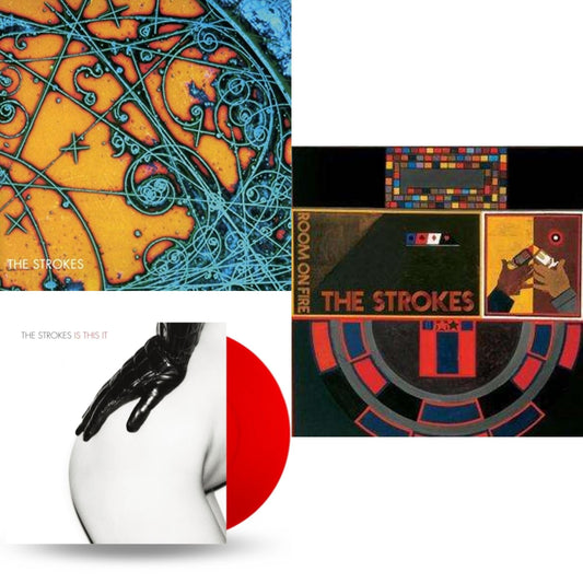 Strokes - Is This It & Is This It (Red LP Vinyl) & Room On Fire
