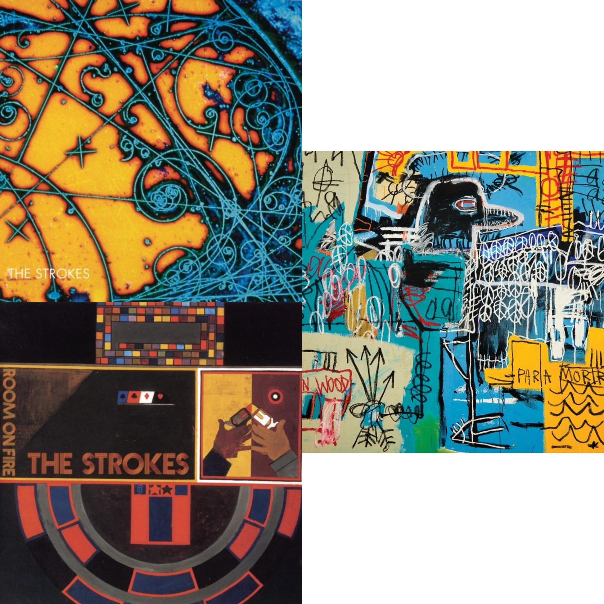Strokes - Is This It & New Abnormal (Jewel Case/Clear Aprt O-Card With Print) & Room On Fire - CD Bundle