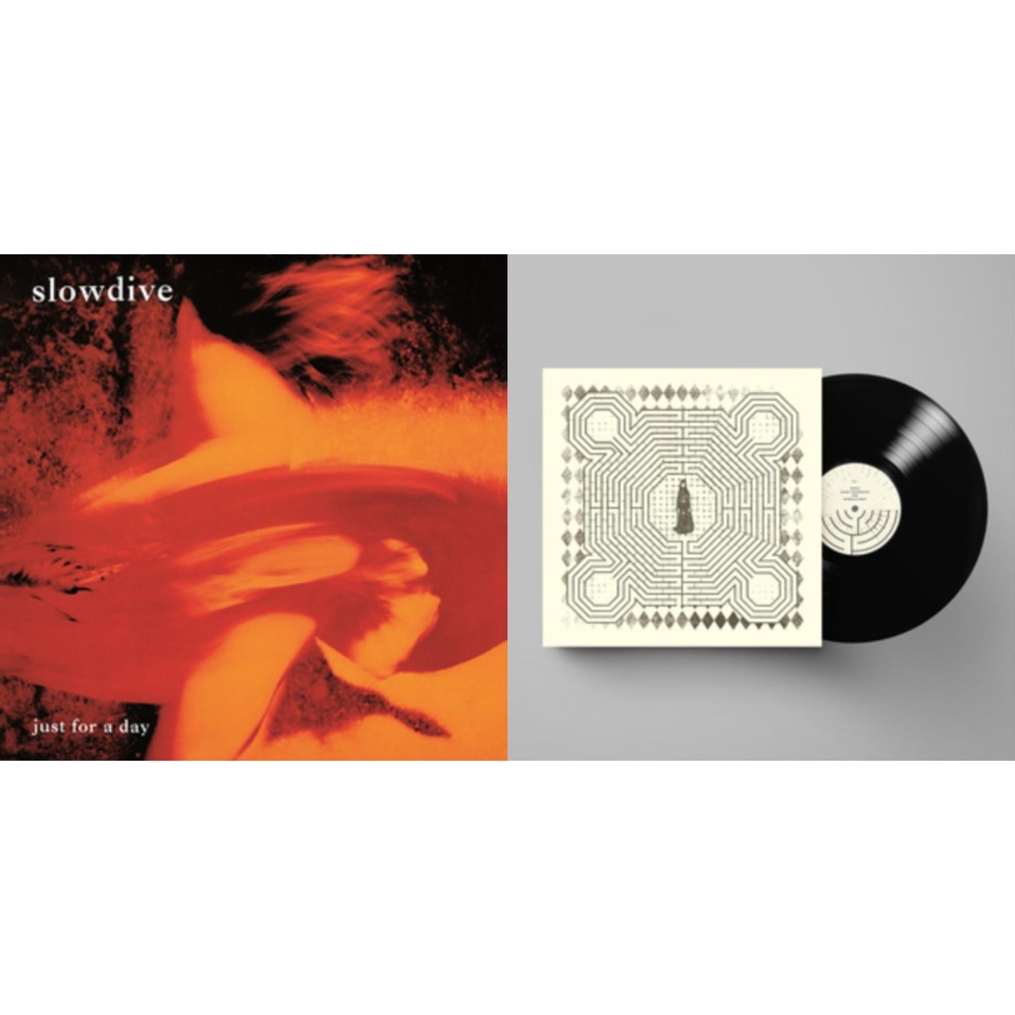 Slowdive - Everything Is Alive & Just For A Day (180G) - LP Vinyl Bundle
