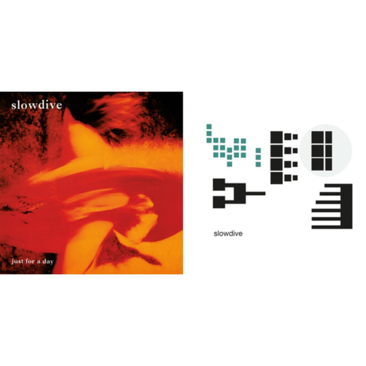 Slowdive - Just For A Day (Translucent Red Marbled LP Vinyl) & Pygmalion (Purple Marbled LP Vinyl)