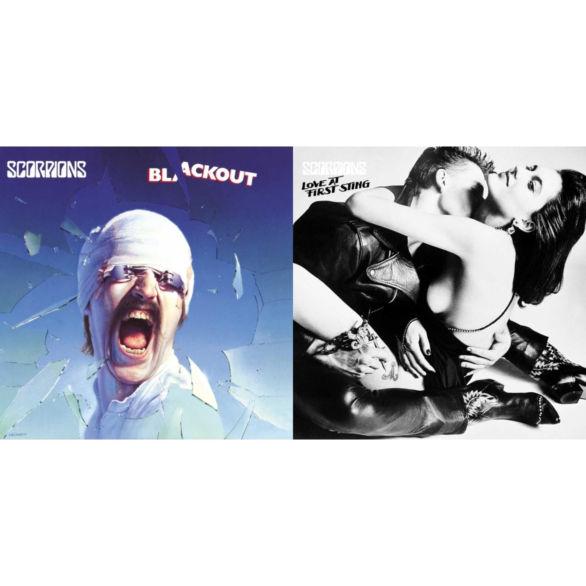 Scorpions - Blackout & Love At First Sting - CD Bundle