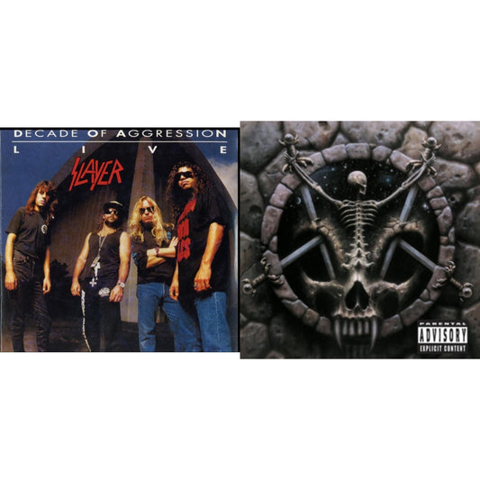 Slayer - Divine Intervention & Live: Decade Of Aggression - LP Vinyl Bundle