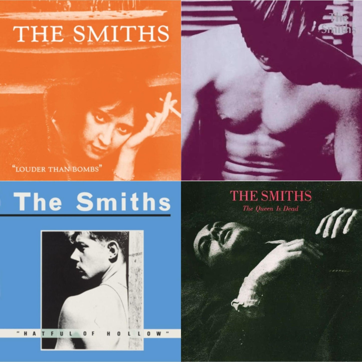 Smiths - Louder Than Bombs (180G/Remastered) & Smiths & Hatful Of Hollow & Queen Is Dead - LP Vinyl Bundle