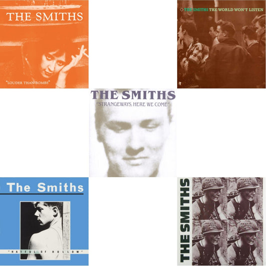 Smiths - Louder Than Bombs (180G/Remastered) & Meat Is Murder & Strangeways, Here We Come & World Won't Listen (180G/Remastered) & Hatful Of Hollow - LP Vinyl Bundle