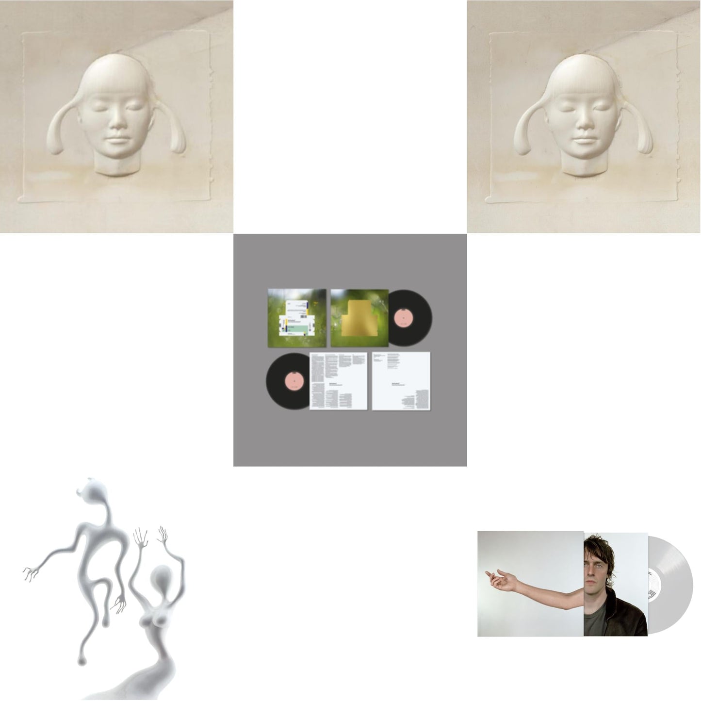 Spiritualized - Let It Come Down (Cream LP Vinyl) & Lazer Guided Melodies (White LP Vinyl) (I) & Everything Was Beautiful & Let It Come Down & Amazing Grace (Dove Gray LP Vinyl)