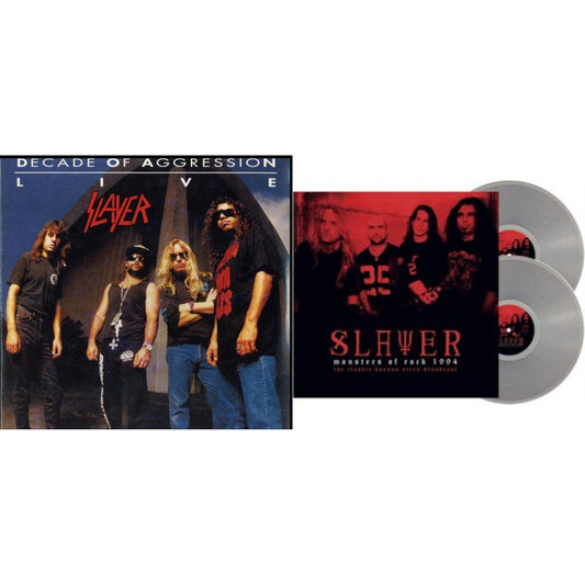 Slayer - Live: Decade Of Aggression & Monsters Of Rock 1994 (2LP/140G/Clear Vinyl)
