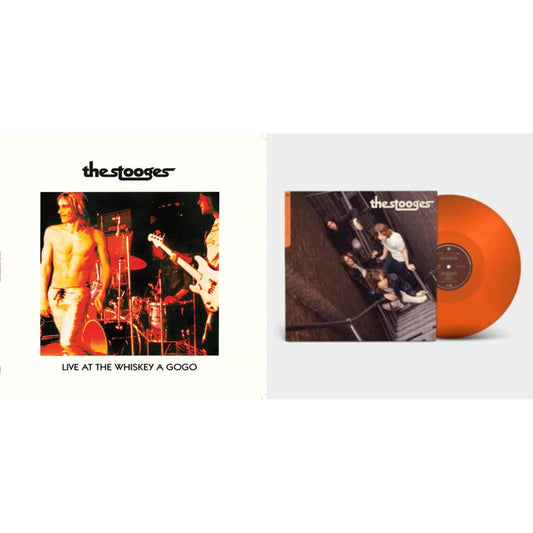 Stooges - Live At Whiskey A Gogo (White LP Vinyl) & Now Playing (Orange LP Vinyl)