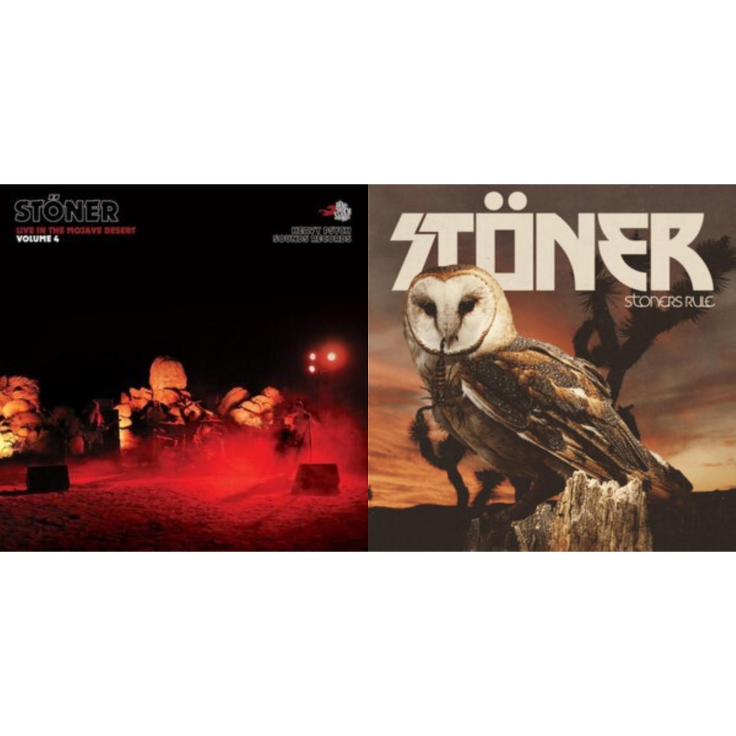 Stoner - Stoners Rule (Trasparent Purple LP Vinyl) & Live In The Mojave Desert: Volume 4