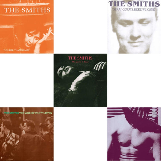 Smiths - Louder Than Bombs (180G/Remastered) & Strangeways, Here We Come & Smiths & World Won't Listen (180G/Remastered) & Queen Is Dead - LP Vinyl Bundle
