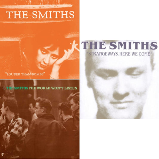 Smiths - Louder Than Bombs (180G/Remastered) & Strangeways, Here We Come & World Won't Listen (180G/Remastered) - LP Vinyl Bundle