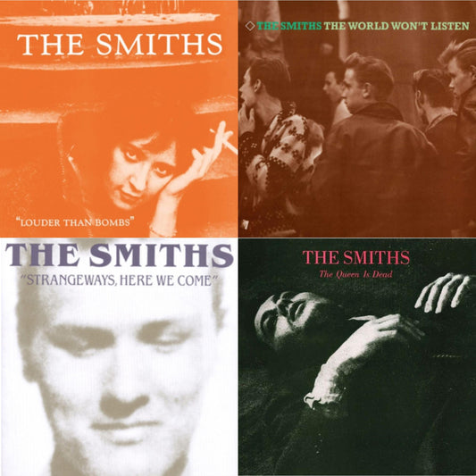 Smiths - Louder Than Bombs (180G/Remastered) & Strangeways, Here We Come & World Won't Listen (180G/Remastered) & Queen Is Dead - LP Vinyl Bundle