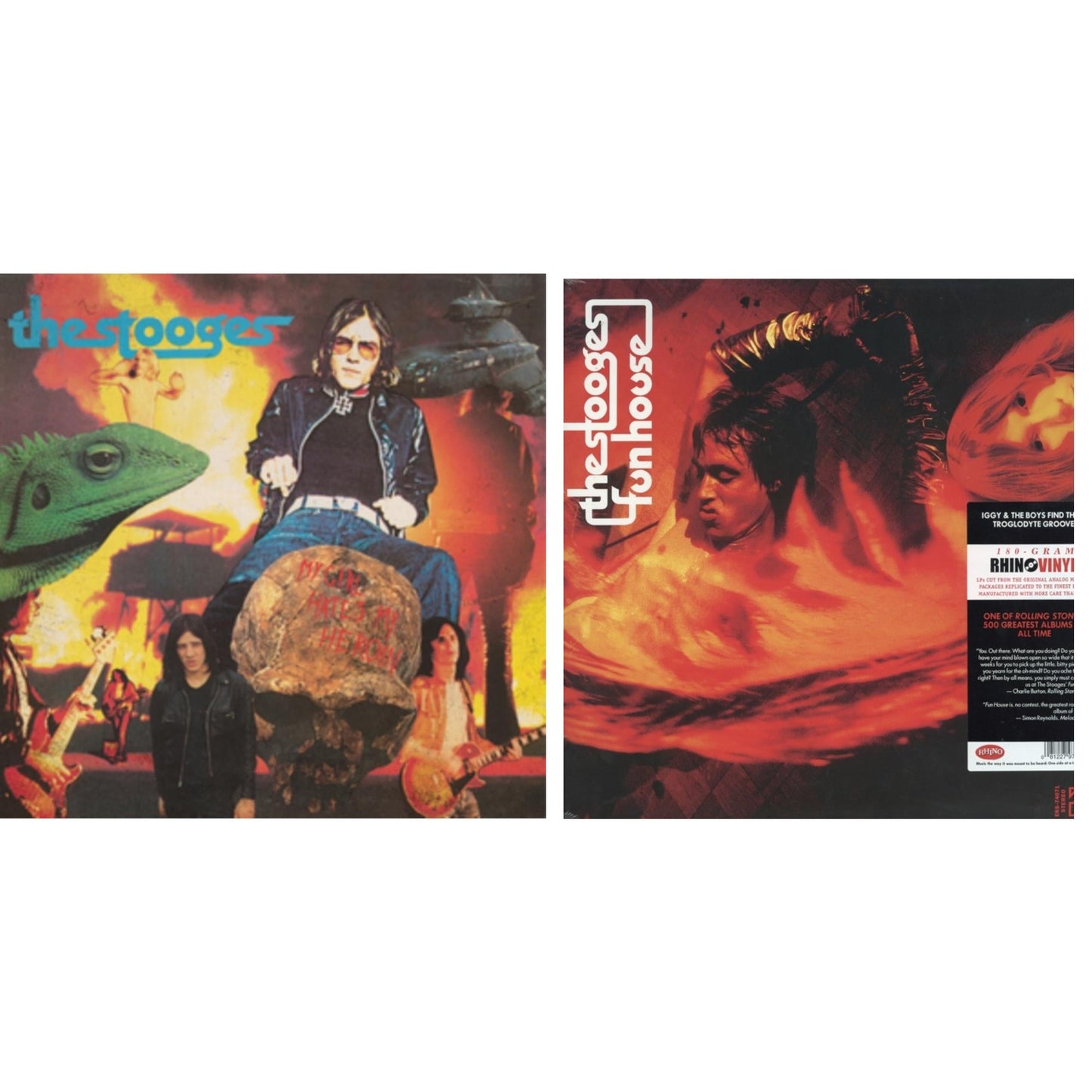 Stooges - Fun House & My Girl Hates My Heroin (Splatter LP Vinyl)