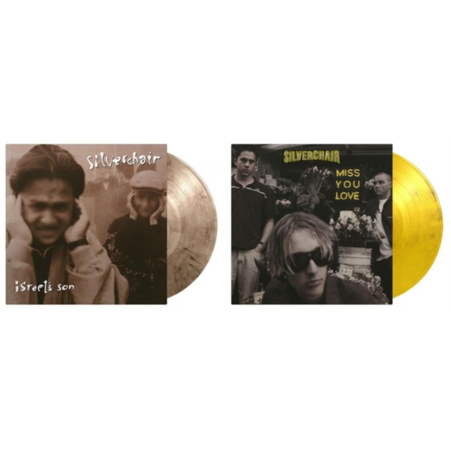Silverchair - Israel's Son (180G/Flaming Vinyl) & Miss You Love (Crystal Clear Yellow & Black Marbled Vinyl/180G)