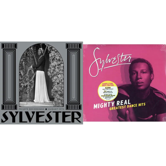 Sylvester - Private Recordings, August 1970 & Mighty Real: Greatest Dance Hits - LP Vinyl Bundle