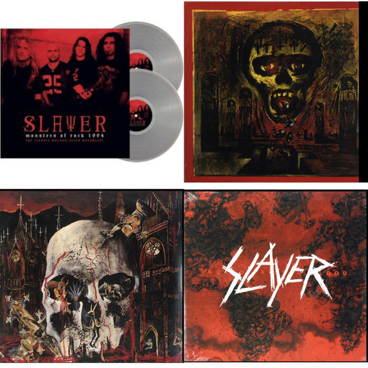 Slayer - Seasons In Abyss & South Of Heaven & World Painted Blood & Monsters Of Rock 1994 (2LP/140G/Clear Vinyl)