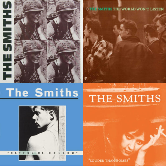 Smiths - Louder Than Bombs (180G/Remastered) & Meat Is Murder & World Won't Listen (180G/Remastered) & Hatful Of Hollow - LP Vinyl Bundle