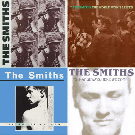 Smiths - Meat Is Murder & Strangeways, Here We Come & World Won't Listen (180G/Remastered) & Hatful Of Hollow - LP Vinyl Bundle