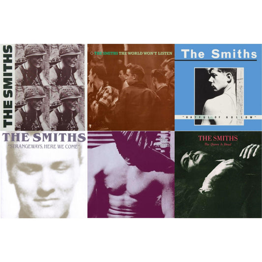 Smiths - Meat Is Murder & Strangeways, Here We Come & Smiths & World Won't Listen (180G/Remastered) & Hatful Of Hollow & Queen Is Dead - LP Vinyl Bundle