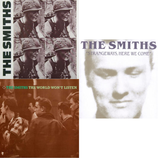 Smiths - Meat Is Murder & Strangeways, Here We Come & World Won't Listen (180G/Remastered) - LP Vinyl Bundle