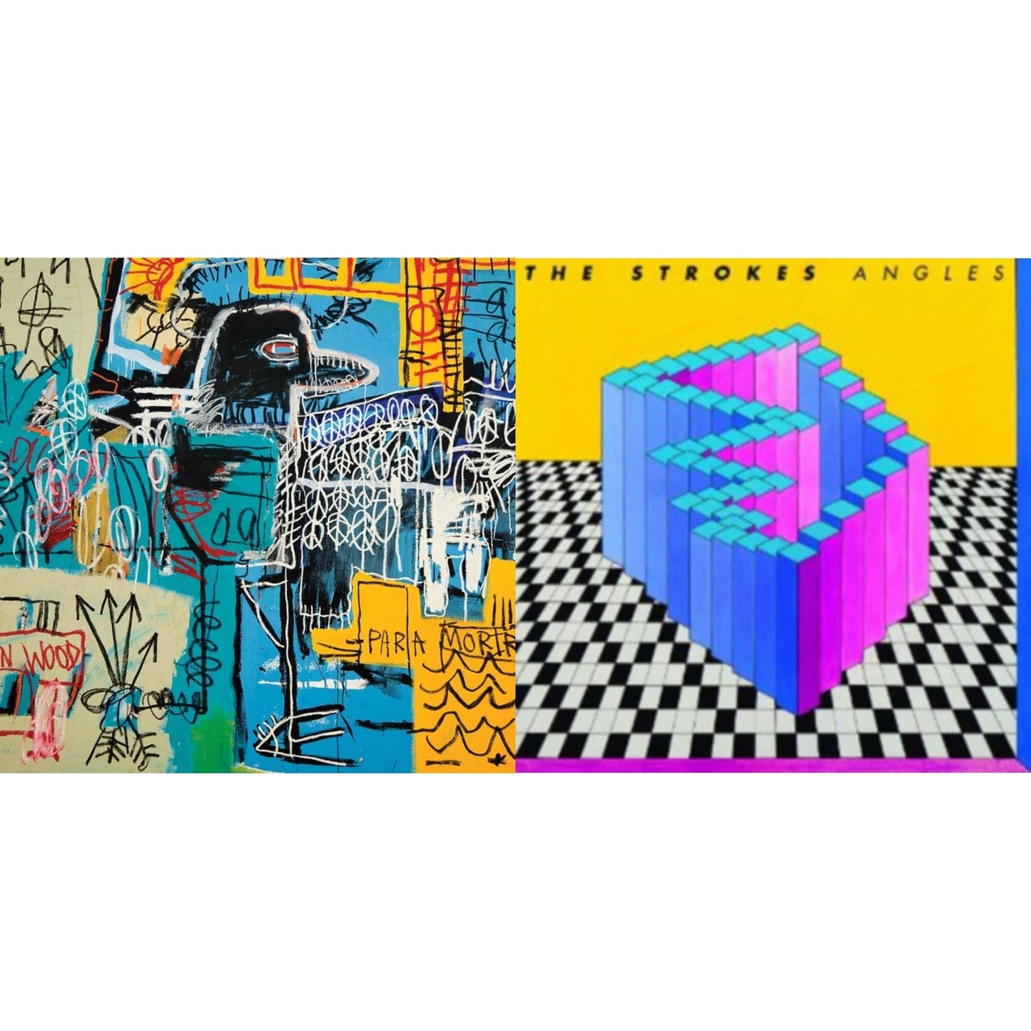 Strokes - New Abnormal (180G/Clear Apet Slipcase/Dl Insert) & Angles (Gatefold) - LP Vinyl Bundle