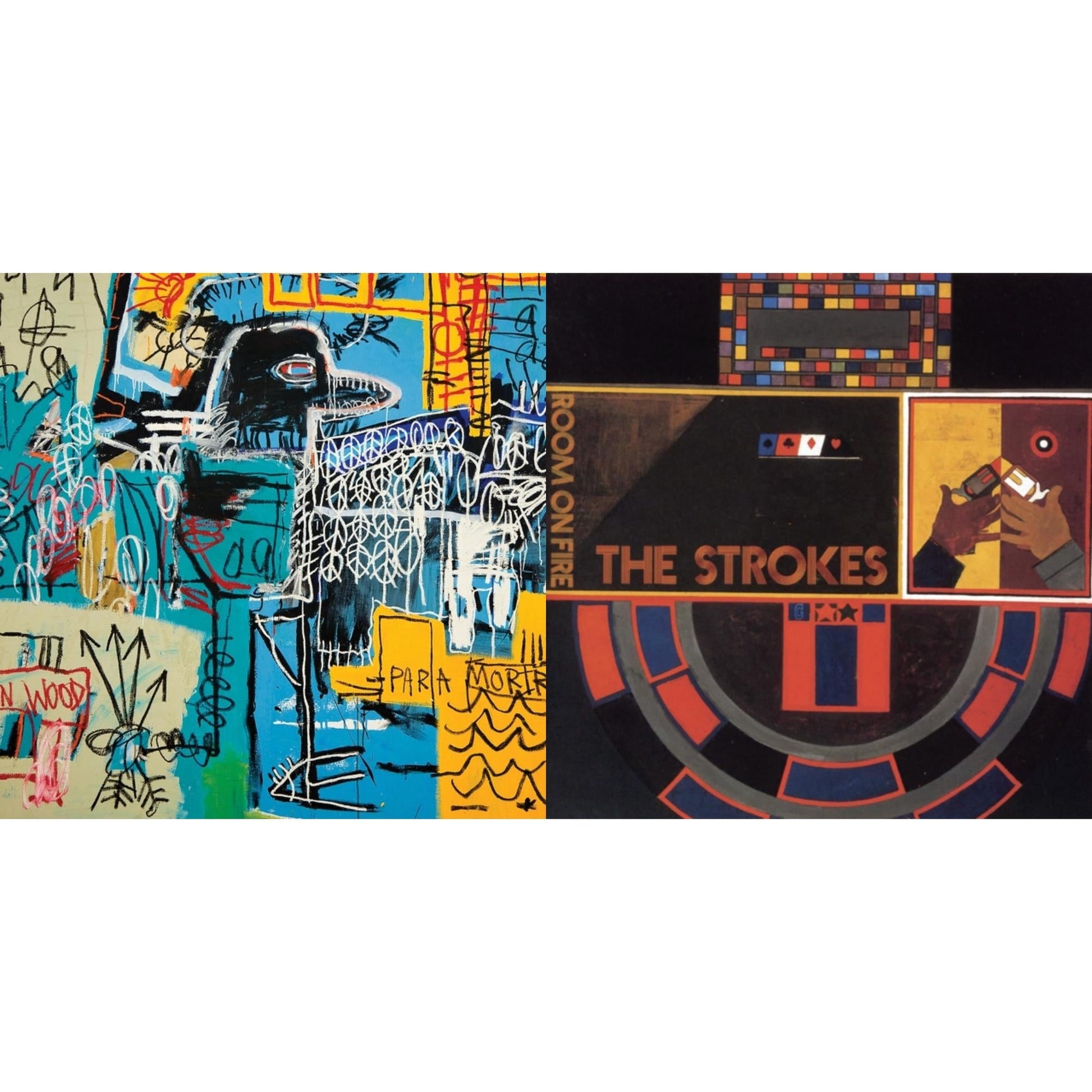 Strokes - New Abnormal (Jewel Case/Clear Aprt O-Card With Print) & Room On Fire - CD Bundle