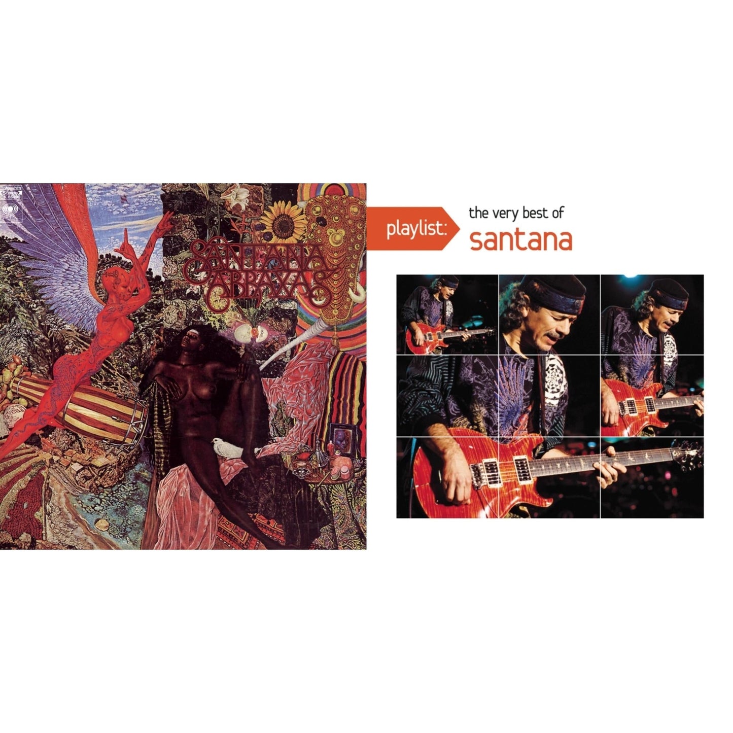 Santana - Abraxas & Playlist: Very Best Of Santana - CD Bundle