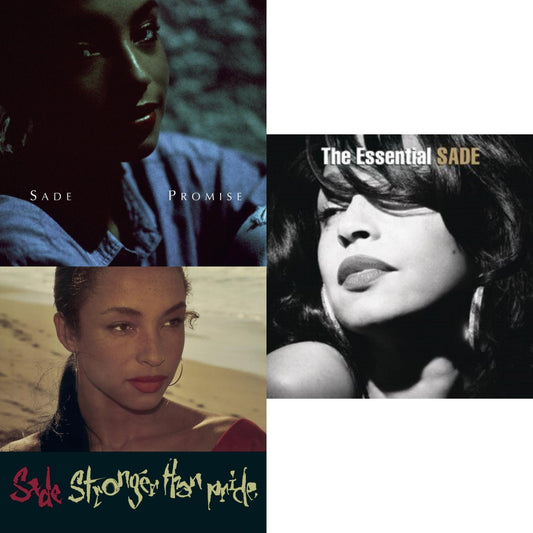Sade - Promise & Stronger Than Pride & Essential Sade - CD Bundle