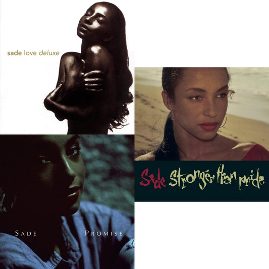 Sade - Love Deluxe & Promise & Stronger Than Pride - CD Bundle
