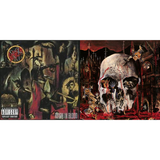 Slayer - Reign In Blood & South Of Heaven - LP Vinyl Bundle