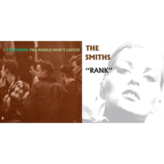 Smiths - World Won't Listen (180G/Remastered) & Rank (180G/Remastered) - LP Vinyl Bundle
