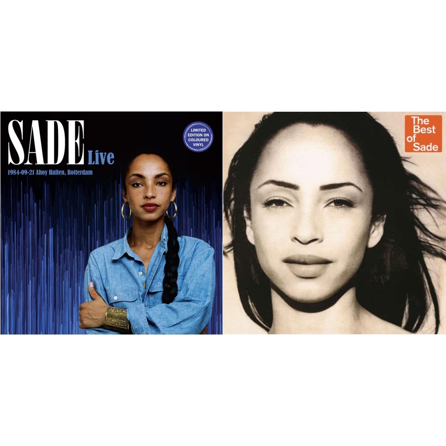 Sade - Sade Live: 1984-09-21 Ahoy Hallen, Rotterdam (2LP) & Best Of Sade (2LP/180G/Gatefold)