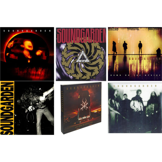 Soundgarden - Superunknown & Louder Than Love & Down On The Upside (2LP) & Badmotorfinger & A-Sides (2 LP) & Live At The Artists Den (4LP/2CD/Blu-Ray Super Deluxe Edition)