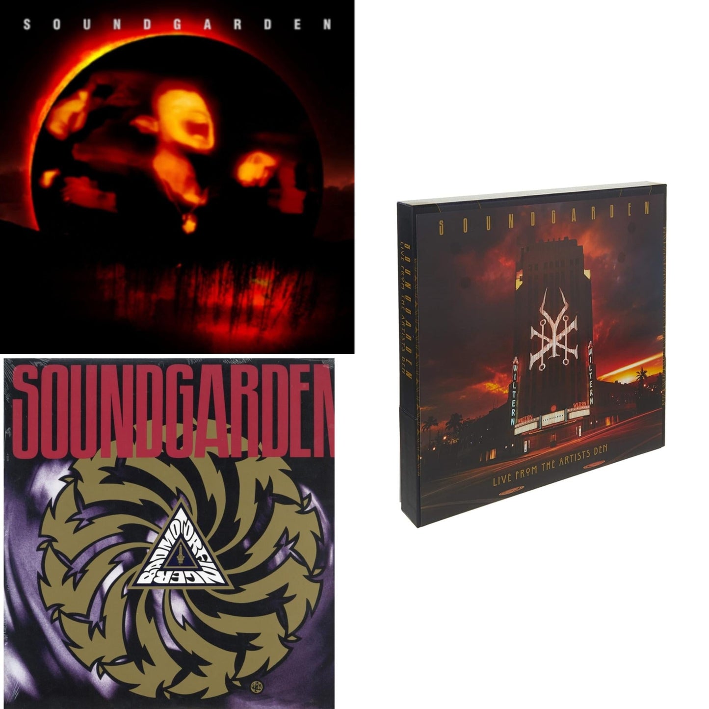 Soundgarden - Superunknown & Badmotorfinger & Live At The Artists Den (4LP/2CD/Blu-Ray Super Deluxe Edition)