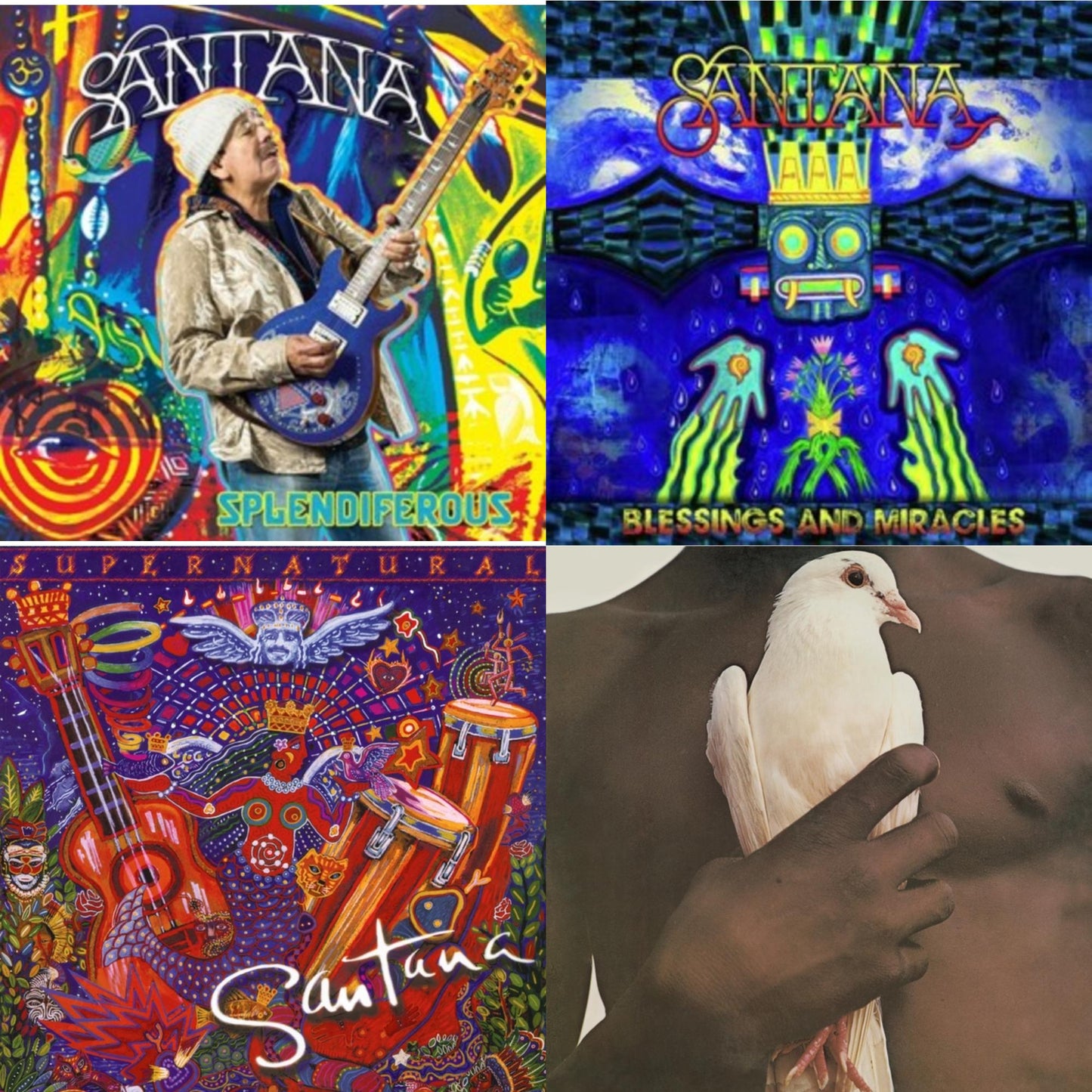 Santana - Supernatural (2LP/150G) & Splendiferous (2LP/150G) & Blessings & Miracles & Greatest Hits (1974) (150G/Dl Card)