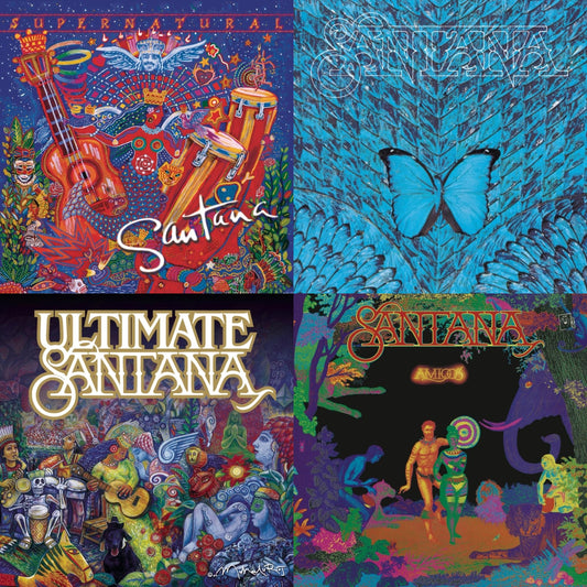 Santana - Ultimate Santana & Borboletta & Amigos & Supernatural - CD Bundle