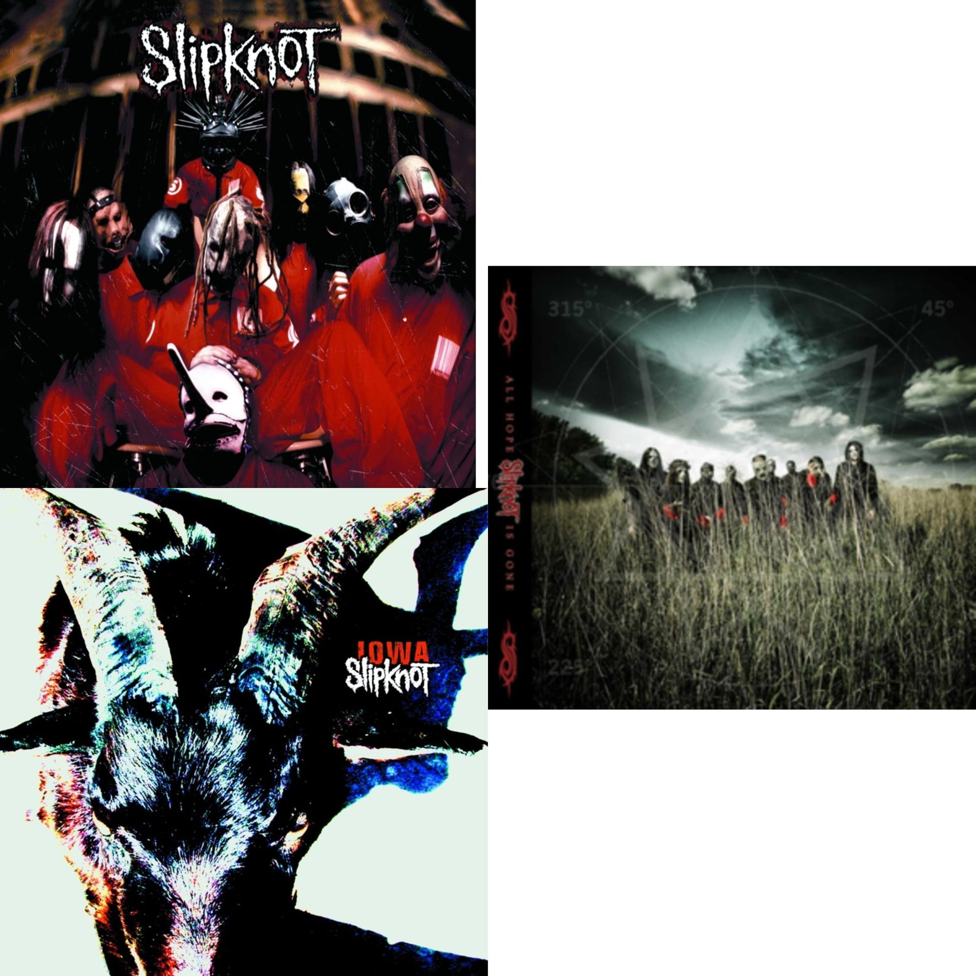 Slipknot - All Hope Is Gone & Iowa & Slipknot - CD Bundle